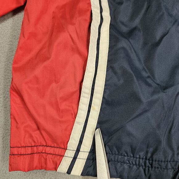 Majestic Boston Red Sox Jacket Toddler Size 3T Blue Red Logo Rain Jacket Hooded - Picture 6 of 16